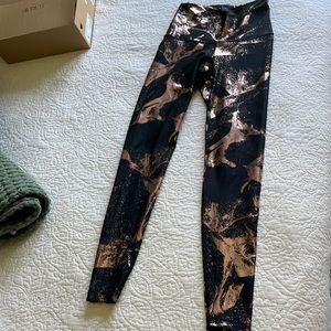 Old Navy metallic leggings